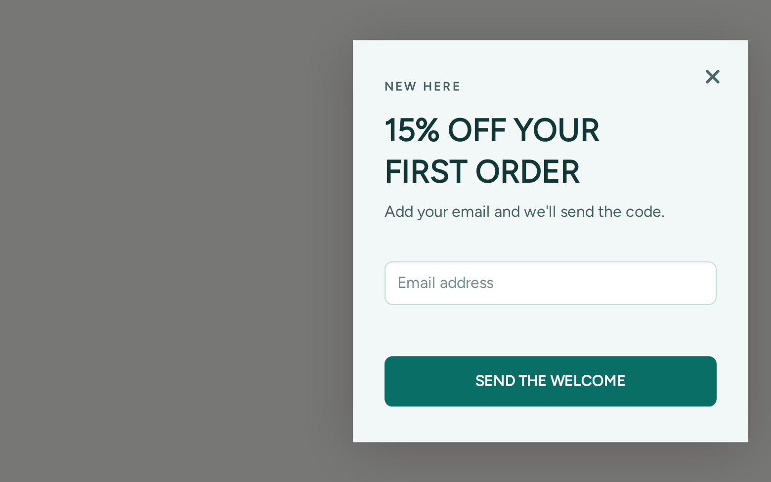 Pet Supplies Welcome Offer, step 1 of 3 (Capture (Email))