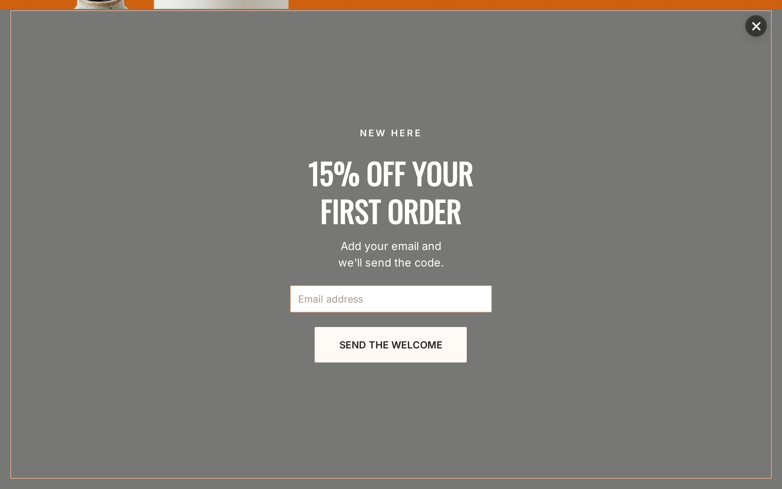 Wellness Welcome Offer, step 1 of 3 (Capture (Email))