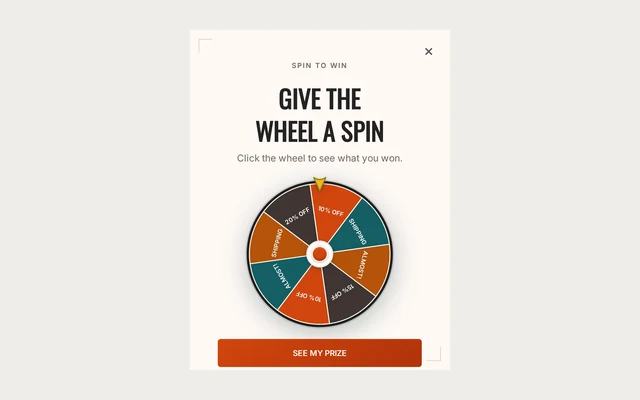 Fashion Spin Wheel, step 1 of 4 (Play (Spin Wheel))