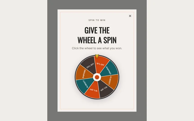 Collectibles Spin Wheel (No Photo), step 1 of 4 (Play (Spin Wheel))