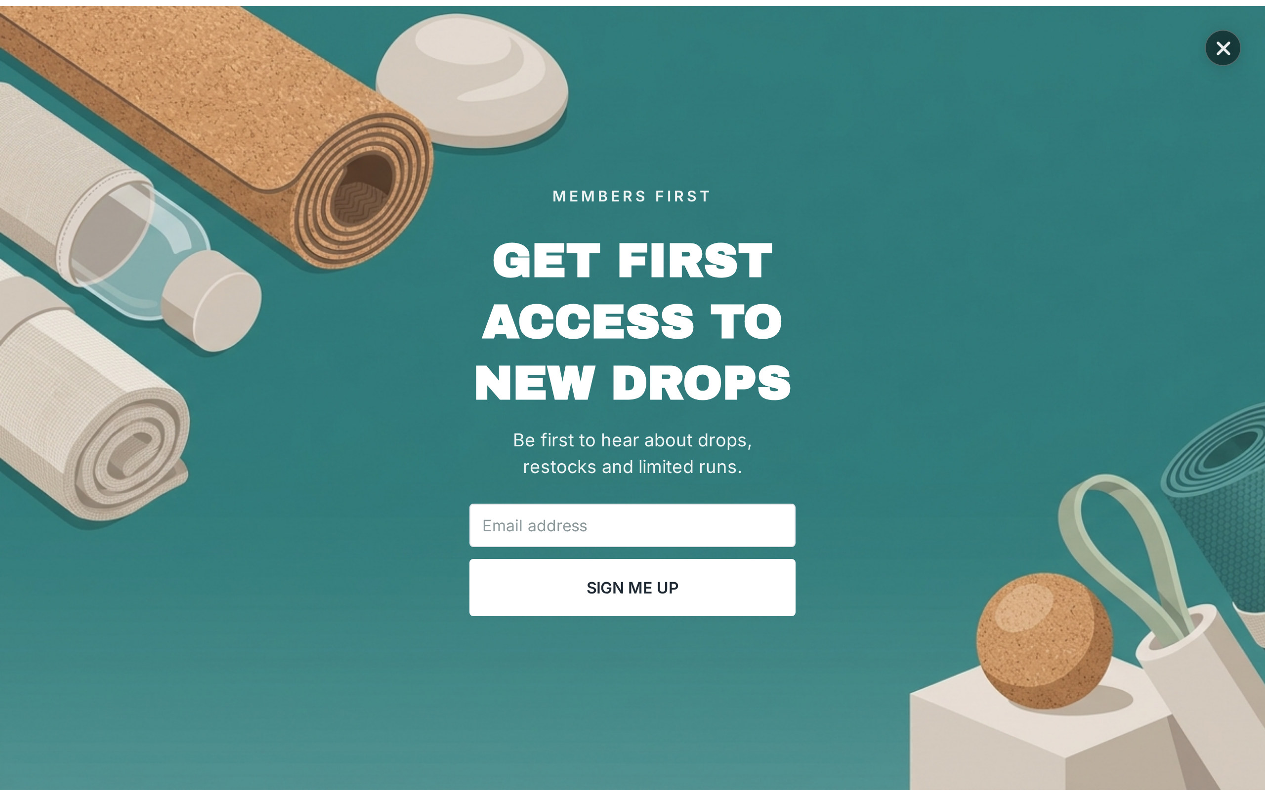 Wellness Early Access, step 1 of 3 (Capture (Email))