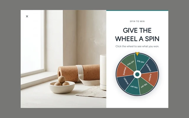 Wellness Spin Wheel, step 1 of 4 (Play (Spin Wheel))