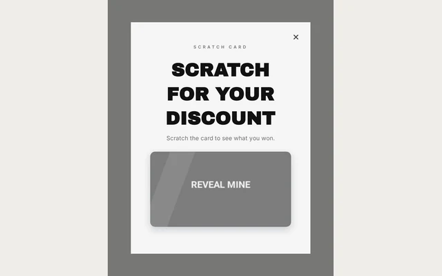 Baby Scratch Card, step 1 of 4 (Play (Scratch Card))