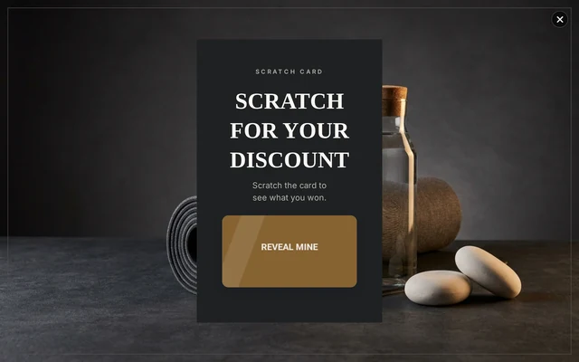 Wellness Scratch Card, step 1 of 4 (Play (Scratch Card))
