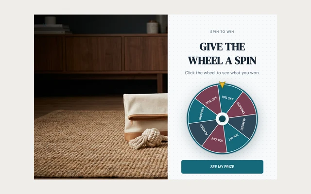 Pet Supplies Spin Wheel, step 1 of 4 (Play (Spin Wheel))